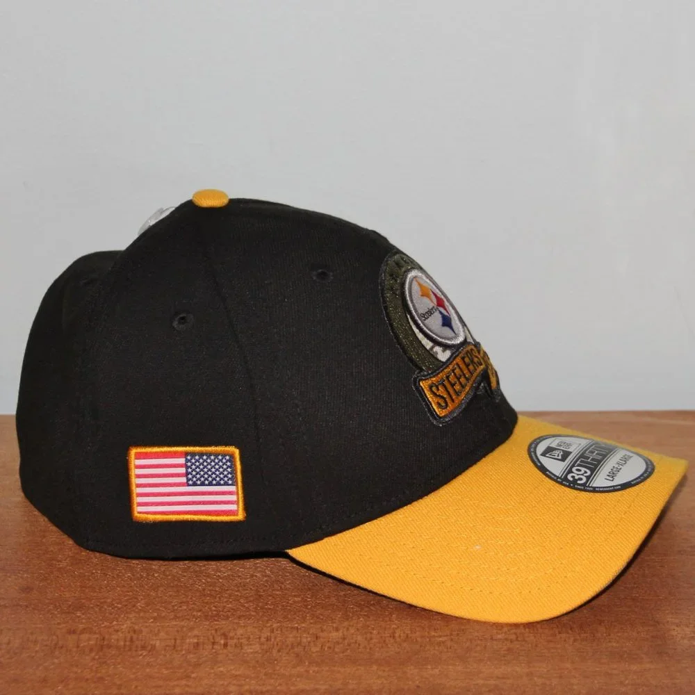 New Era Pittsburgh Steelers Football 2022 Salute To Service 39Thirty Stretch
